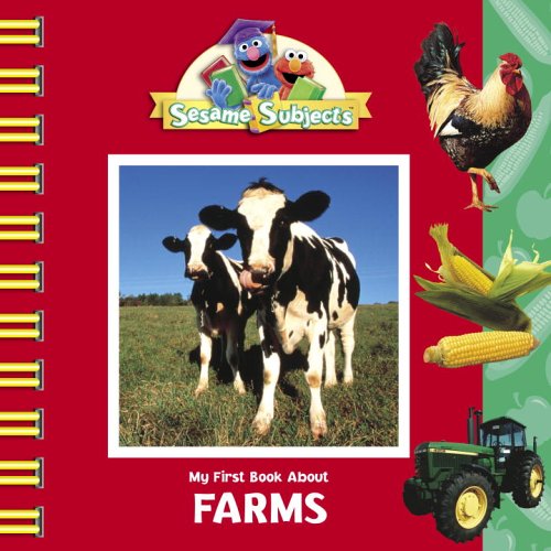 海外製絵本 知育 英語 Sesame Subjects: My First Book About Farms