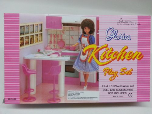 キッチンルームセット 人形用のキッチン ドールハウス 組み立てが必要