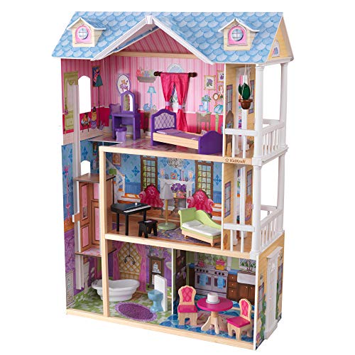 1/6ドール 12インチドール 27センチドール KidKraft My Dreamy Wooden Dollhouse with Lights and Sou
