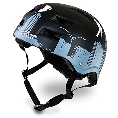 ヘルメット スケボー スケートボード Flybar Bike Helmet- Multi Sport Dual Certified Adjustable D