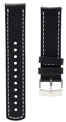 腕時計 スント アウトドア SUUNTO Elementum Leather Strap, SS014826000, Smartwatch Accessories, Black