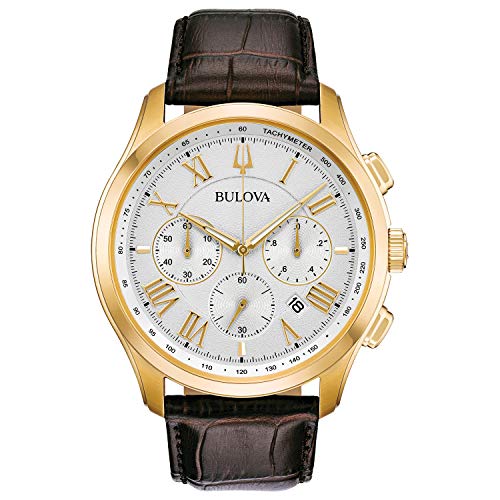 腕時計 ブローバ メンズ Bulova Men's Classic Wilton 3-Hand 21-Jewel Watch, 60 Hour Power Reserve, Lum
