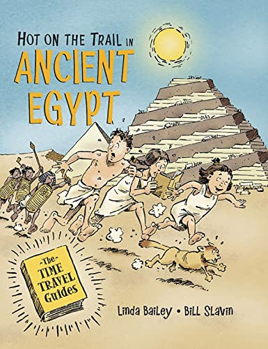 海外製絵本 知育 英語 Hot on the Trail in Ancient Egypt (The Time Travel Guides)