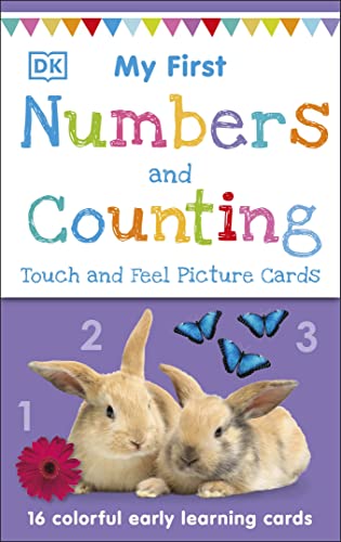 海外製絵本 知育 英語 My First Touch and Feel Picture Cards: Numbers and Counting (My First Board Book