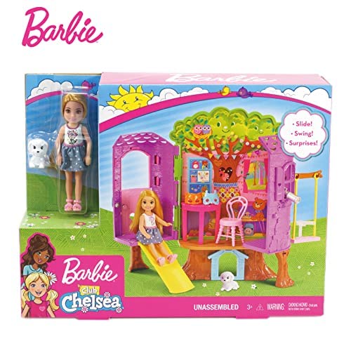 バービー バービー人形 チェルシー Barbie Chelsea Treehouse Elevates Dollhouse Play