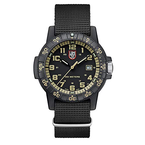 腕時計 ルミノックス アメリカ海軍SEAL部隊 Luminox Men's Leatherback Sea Turtle Quartz Watch