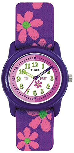 腕時計 タイメックス レディース Timex Kid's Analog 29 mm Elastic Fabric Strap Watch T89022