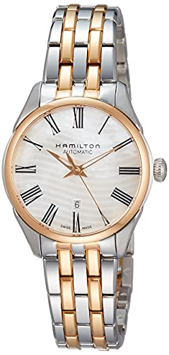 腕時計 ハミルトン レディース Hamilton Jazzmaster Automatic Mother of Pearl Dial Ladies Watch H422