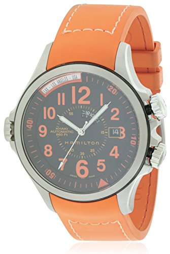 腕時計 ハミルトン メンズ Hamilton Watches Men's Khaki Aviation GMT Air Race Watch H77695833