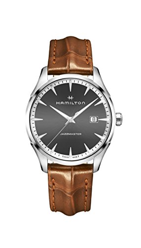 腕時計 ハミルトン メンズ Hamilton Jazzmaster Grey Dial Men's Watch H32451581