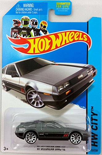 ホットウィール マテル ミニカー 2014 Hot Wheels HW City Speed Team '81 Delorean DMC-12 (Grey with