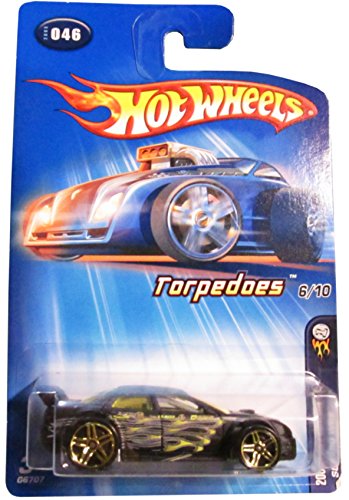 ホットウィール マテル ミニカー Mattel Hot Wheels 2005 First Editions 1:64 Scale Torpedoes Black