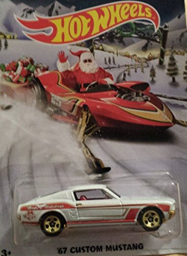 ホットウィール マテル ミニカー Hot Wheels 2015 Holiday HOT RODS Series '67 Custom Mustang DIE-CA