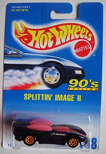 ホットウィール マテル ミニカー HOT WHEELS 90'S STYLING BLACK/PINK SPLITTIN' IMAGE II #248 7 SPOK