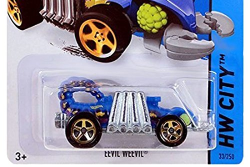 ホットウィール マテル ミニカー Hot Wheels, 2015 HW City, Eevil Weevil [Blue] Die-Cast Vehicle #3