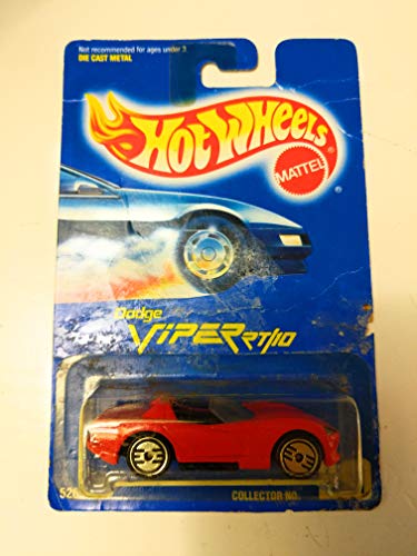 ホットウィール マテル ミニカー Hot Wheels Gold Metal Hots Dodge Viper RT/10 #210, Red