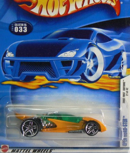 ホットウィール マテル ミニカー Mattel Hot Wheels 2002 1:64 Scale First Editions Orange & Green O