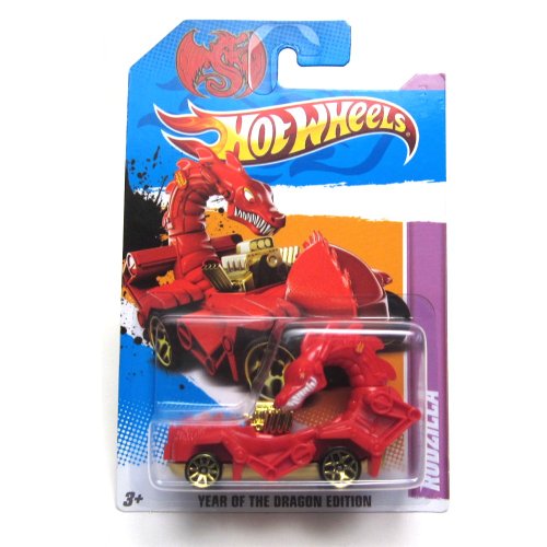 ホットウィール マテル ミニカー Hot Wheels RED RODZILLA 2012 Year of The Dragon Edition Series 1