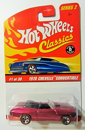 ホットウィール マテル ミニカー Hot Wheels Classic Series 2: 1970 Chevelle Convertible