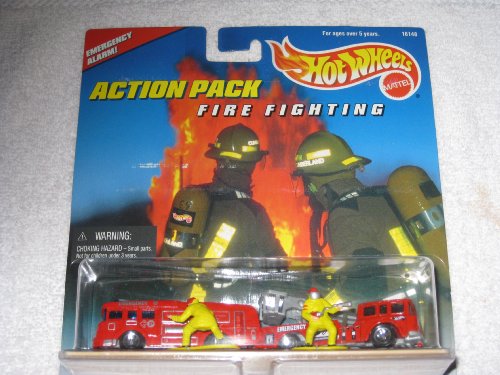 ホットウィール マテル ミニカー Hot Wheels Fire Fighting Action Pack - 1996