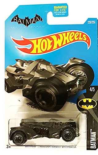 ホットウィール Hot Wheels バットマン アーカムナイト バットモービル 4/5 229/250 ダークグレー Batman