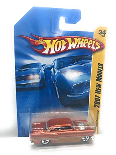 ホットウィール マテル ミニカー Hot Wheels 2007 New Models -#34 Custom '53 Chevy Bronze K-Mart Ex