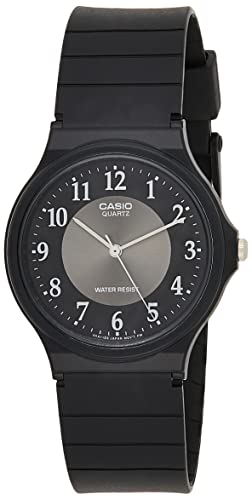 腕時計 カシオ メンズ Casio Men's Analogue Quartz Watch with Resin Strap MQ-24-1B3LLEF