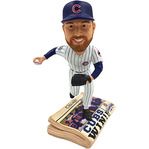 ボブルヘッド バブルヘッド 首振り人形 Forever Collectibles Chicago Cubs Ben Zobrist 2016 World