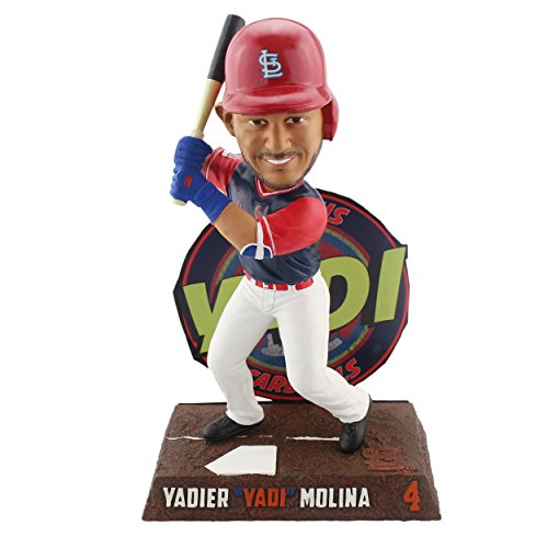 ボブルヘッド バブルヘッド 首振り人形 Forever Collectibles Yadier Molina St Louis Cardinals Pl