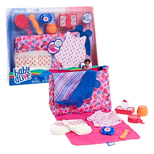 ベビーアライブ 赤ちゃん おままごと Baby Alive New Mommy Kit and Accessories, 10-pieces, Doll N