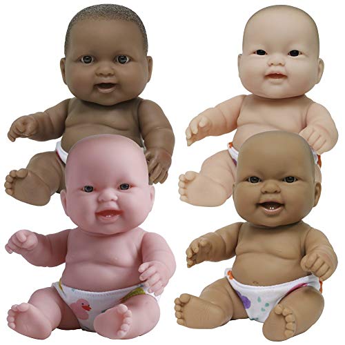 ジェーシートイズ 赤ちゃん おままごと JC Toys 10 Lots to Love Baby Dolls - Set of 4 - 10 Bab
