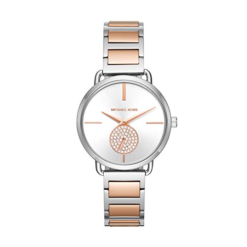 腕時計 マイケルコース レディース Michael Kors Women's Portia Quartz Watch with Stainless Steel