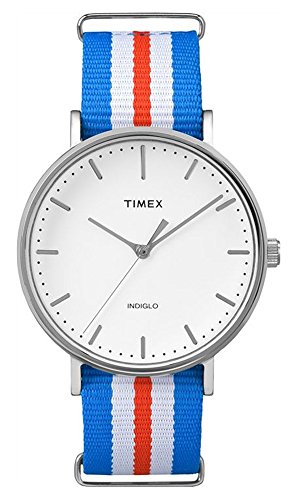 腕時計 タイメックス レディース TIMEX Multicolour Nylon Watch-TW2P91100