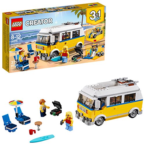 レゴ クリエイター LEGO Creator 3in1 Sunshine Surfer Van 31079 Building Kit (379 Pieces) (Discontinued