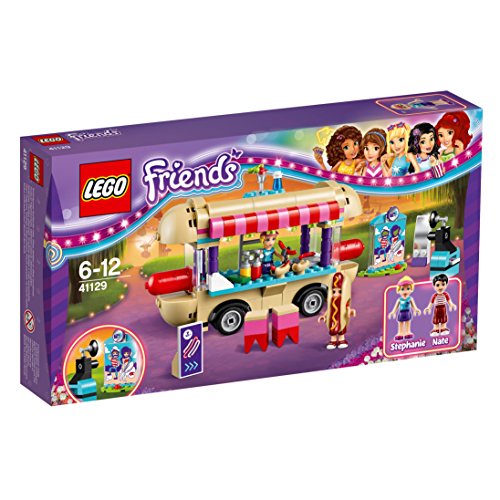 レゴ フレンズ LEGO 41129 Friends Amusement Park Hot Dog Van Construction Set - Multi-Coloured