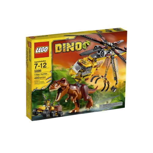 レゴ ディノ 5886 ティーレックスハンター Tレックス 480ピース LEGO DINO 2つのミニフィギュア、1つ
