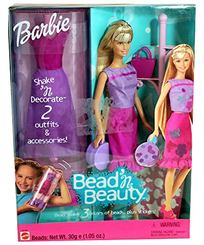 バービー バービー人形 Barbie BEAD N' BEAUTY Doll w 2 Outfits & Accessories (2001)