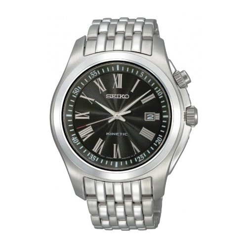 腕時計 セイコー メンズ Seiko Men's SKA469P1 Black Dial Watch