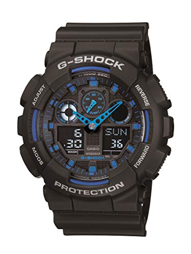 腕時計 カシオ メンズ Casio Men's G XL Series Quartz Watch Strap, WR Shock Resistant Resin Color: Blac