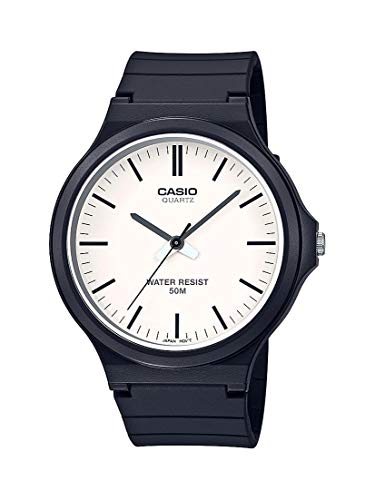 腕時計 カシオ メンズ Casio Unisex MW-240-7EVCF Classic Analog Display Quartz Black Watch