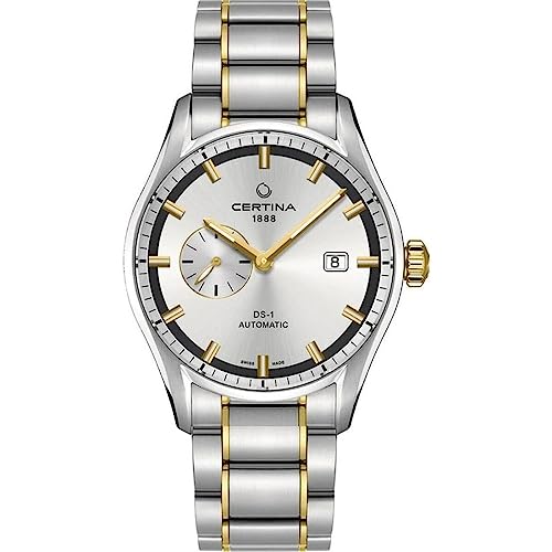 腕時計 サーチナ メンズ Certina Men's DS-1 C0064282203100 41mm Silver Dial Stainless Steel Watch