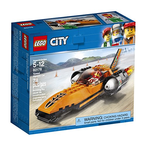 レゴ シティ LEGO City Speed Record Car 60178 Building Kit (78 Piece)