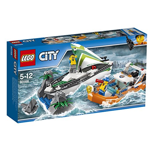 レゴ シティ LEGO City 60168 Sailboat Rescue Building Toy With Boats That Really Float. Includes: Coast Gu