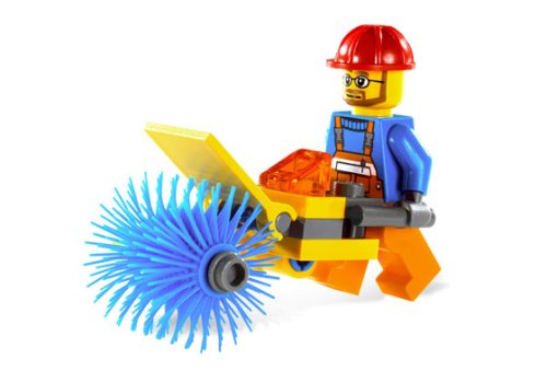 レゴ シティ Lego City Set #5620 Mini Figure Street Cleaner