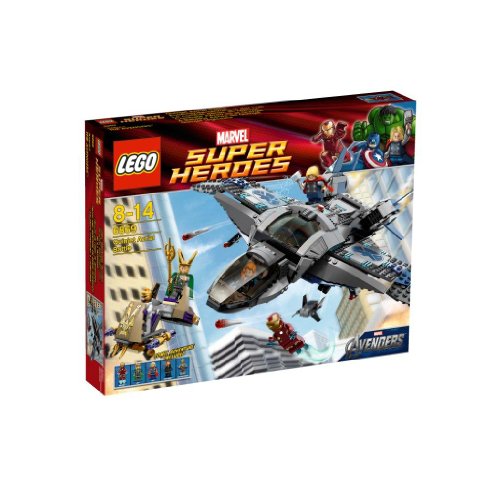 レゴ スーパーヒーローズ マーベル LEGO? Super Heroes Iron Man & Thor Quinjet Aerial Battle Aven