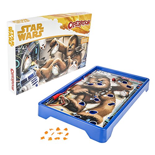 ボードゲーム 英語 アメリカ Hasbro Gaming Operation Game: Star Wars Chewbacca Edition