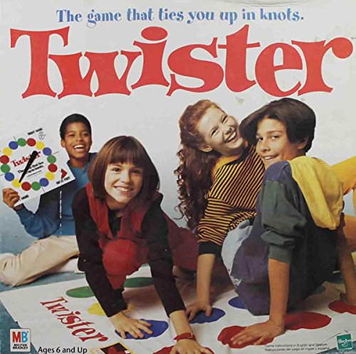 ボードゲーム 英語 アメリカ Hasbro / Milton Bradley 1998 Twister Family Board Game by Hasbro