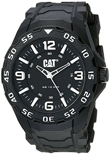 腕時計 キャタピラー メンズ Cat Motion Men's Analog Black Watch LB11121132