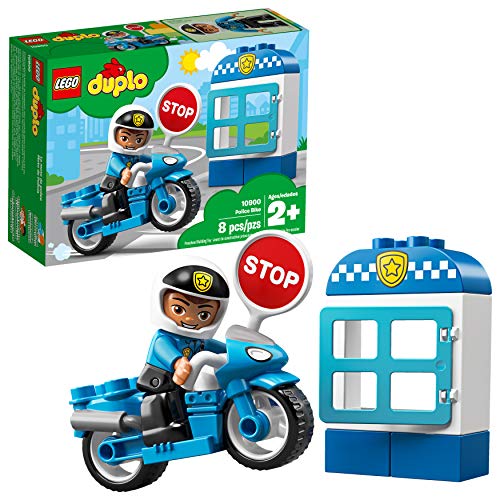 レゴ デュプロ LEGO DUPLO Town Police Bike 10900 Building Blocks (8 Pieces)