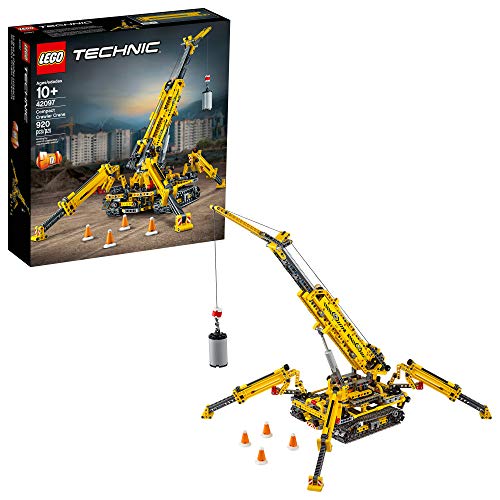 レゴ テクニックシリーズ LEGO Technic Compact Crawler Crane 42097 Building Kit (920 Pieces)